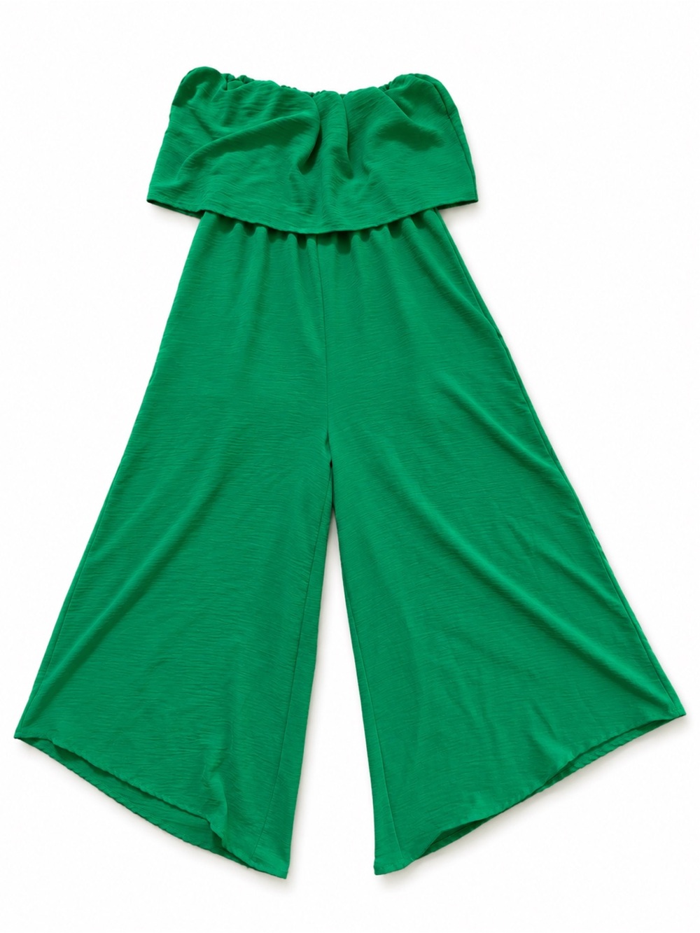 eesome Emerald Strapless Wide-Leg Jumpsuit